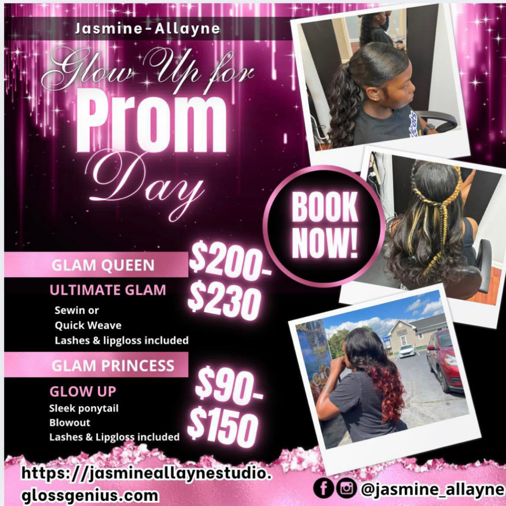 Prom at Jasmine Allayne Studio in Burlington, NC