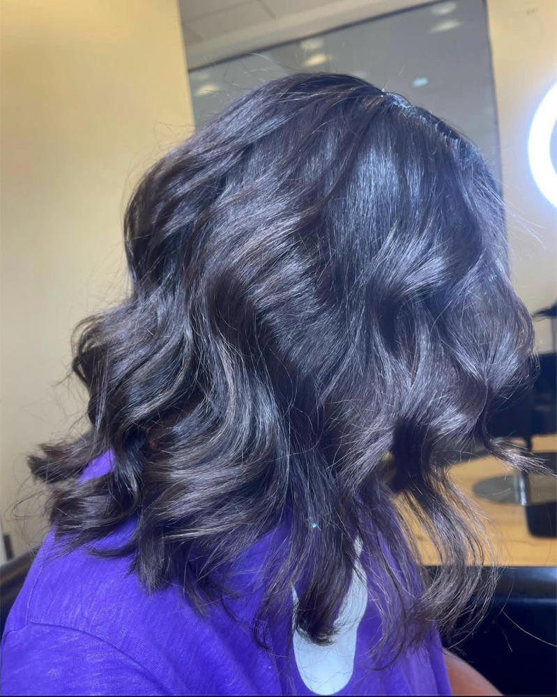 Silk Press + Trim