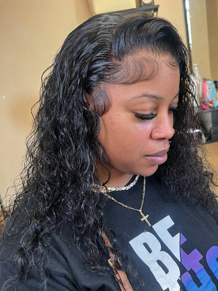 Curly Frontal Wig