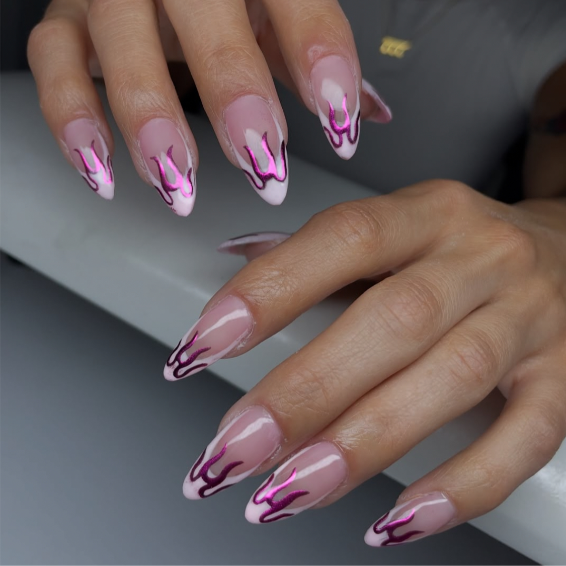 Acrylic Fullset Tier 2 at Baldtech in Billings, MT