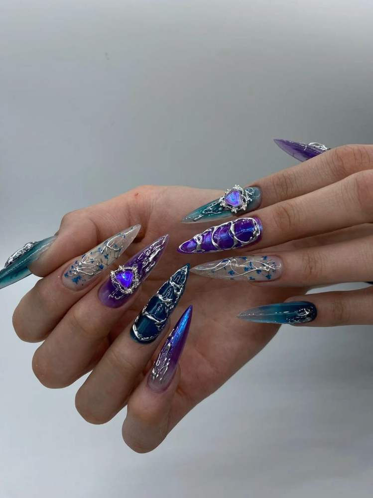 XL Acrylic  Full Set (9+)