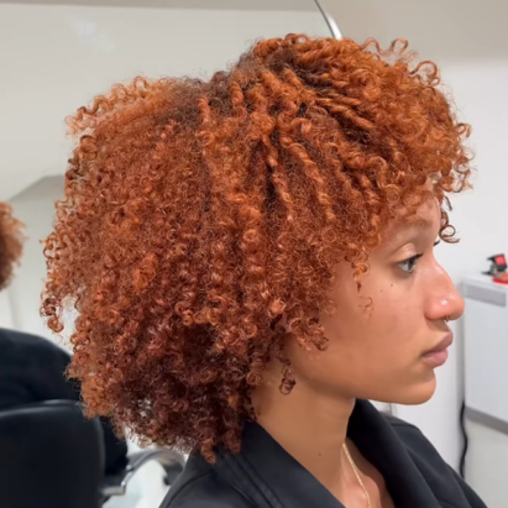 All Over Color at FLUFF Curl Studio in Philadelphia, PA