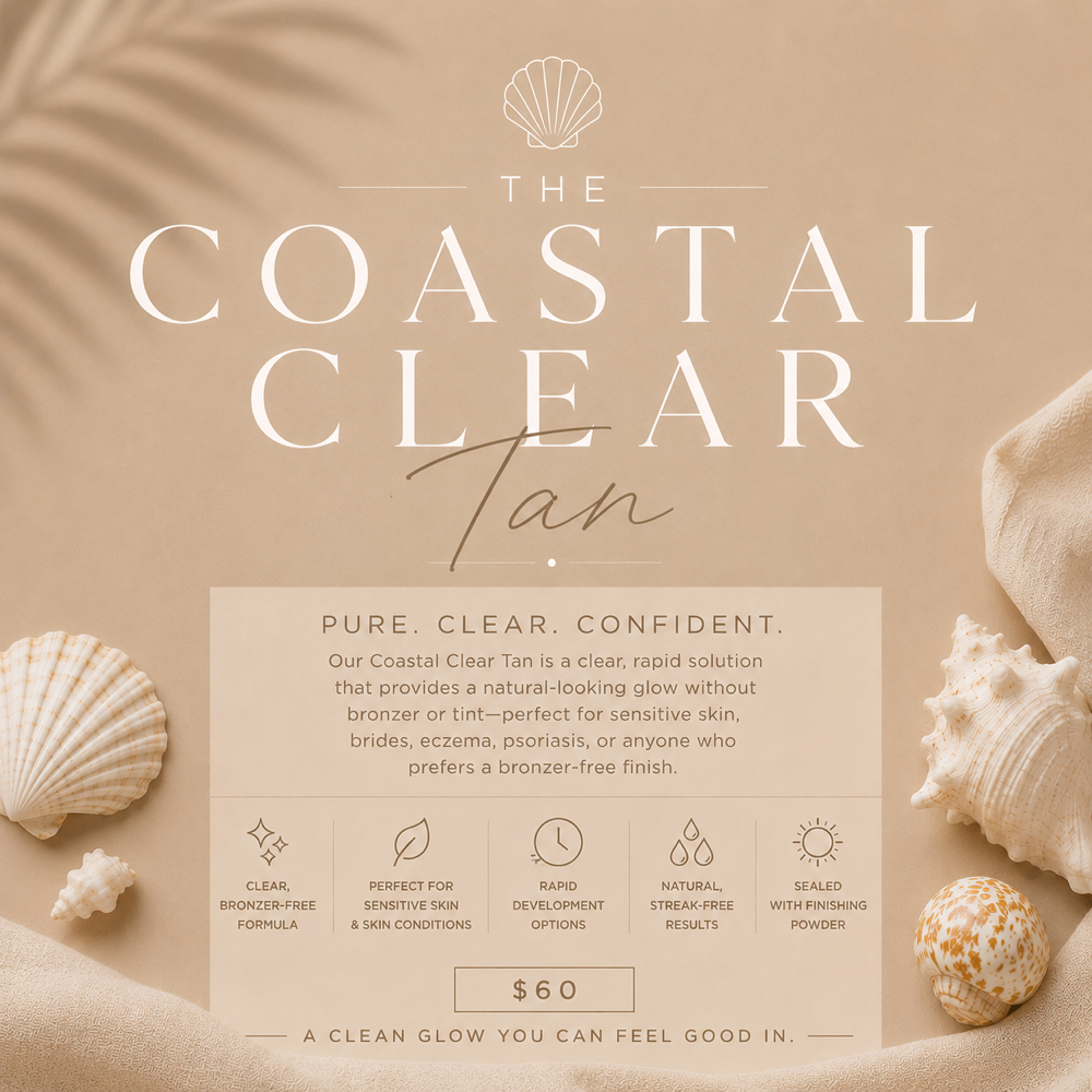 The Coastal Clear Tan at Coastal Bronze Studio in Carver, MA