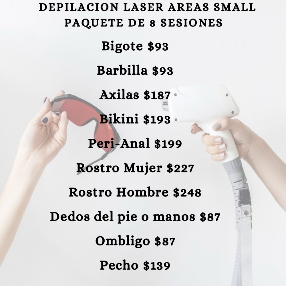 Depilacion Laser Areas Pequeñas