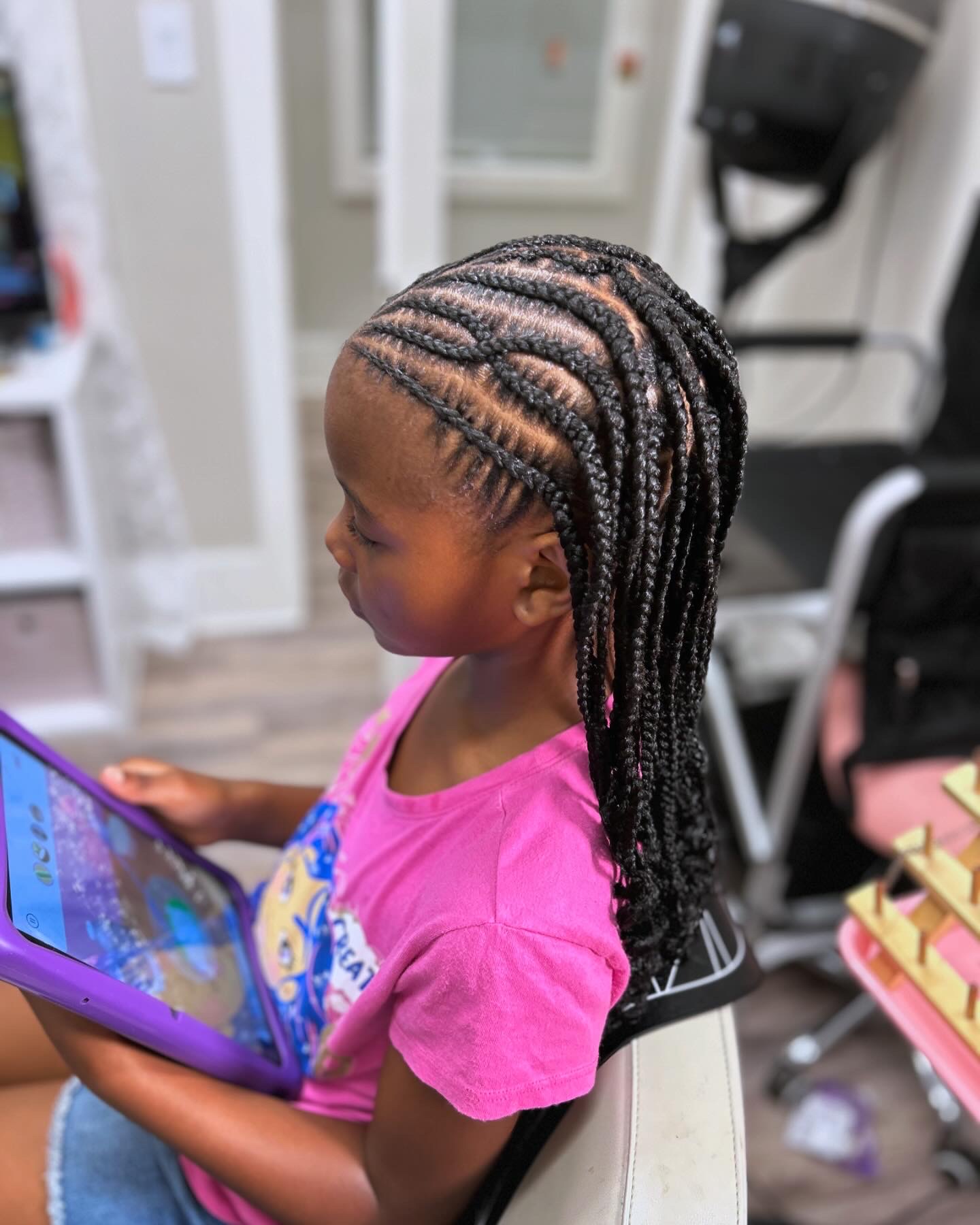 Kids Fulani Braids