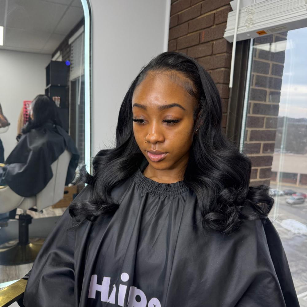 Flipover Sew In/ Quick Weave at Léoncé Beauty Spa in Pittsburgh, PA