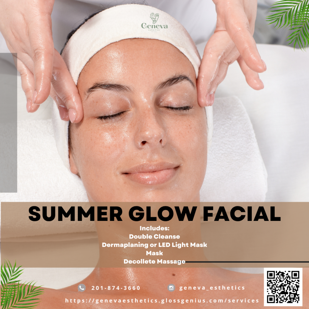 Summer Glow Facial at Geneva Esthetics in Sussex, NJ