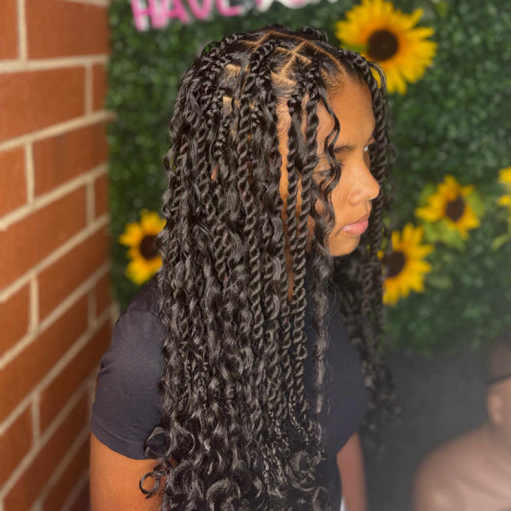Boho island twist at Glammed By Lexx in Hickory, NC