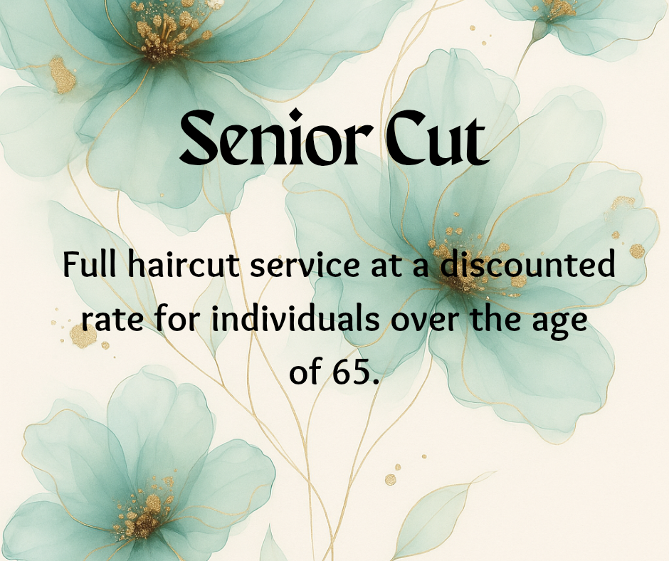 Senior Hair Cut
