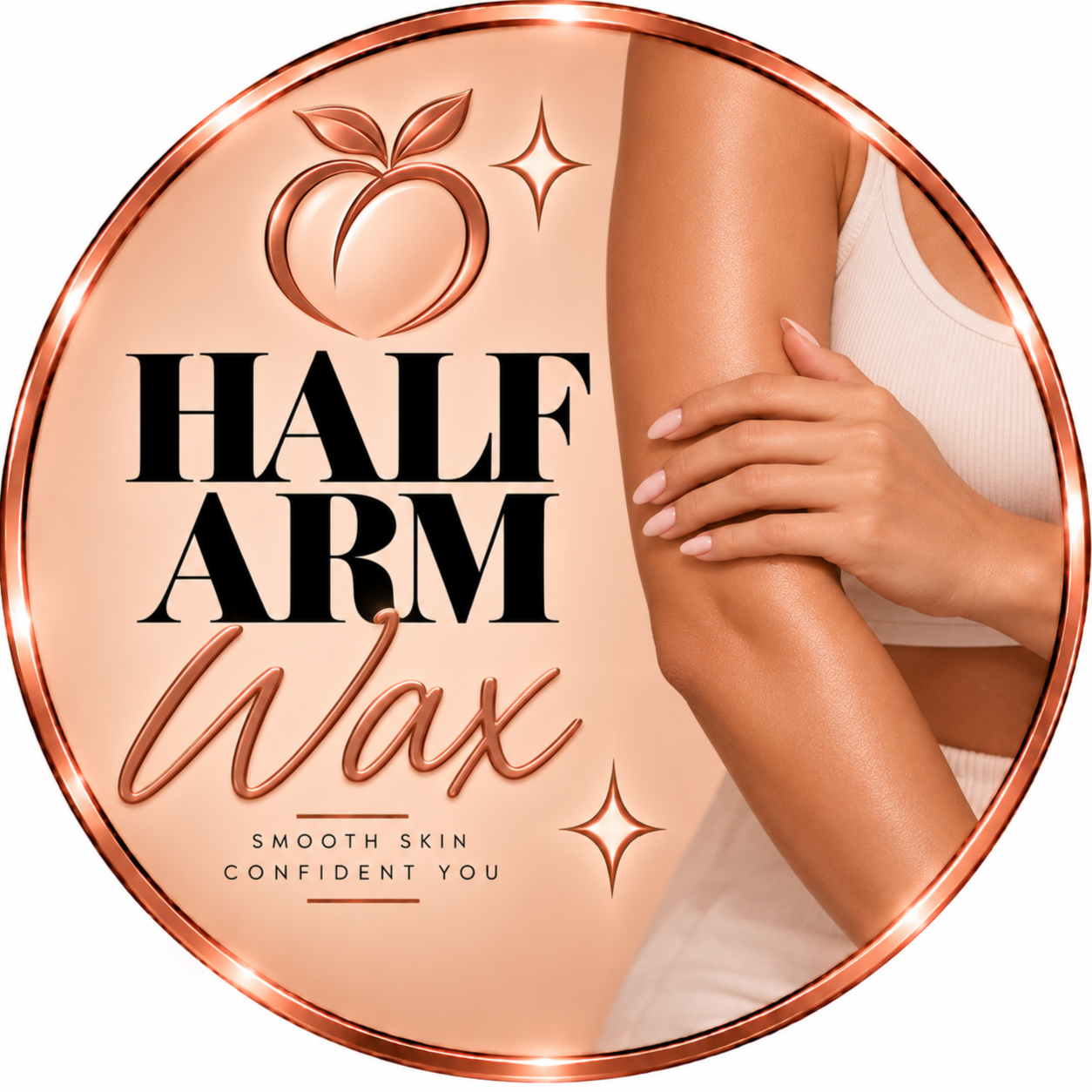 Half Arm at Peach Bar Waxing Center in Tampa, FL