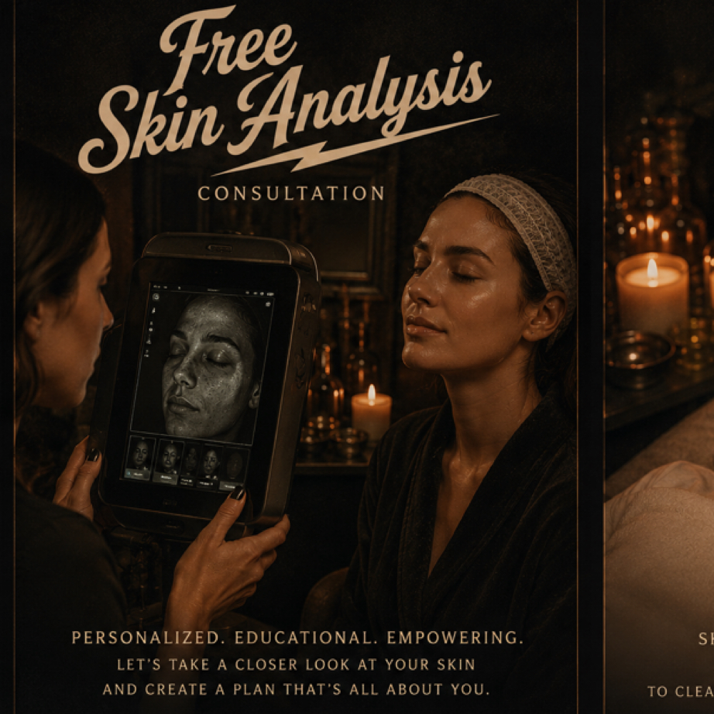 Skin Analysis Consultation at The White Brick Hair & Co., LLC in Petersburg, IN