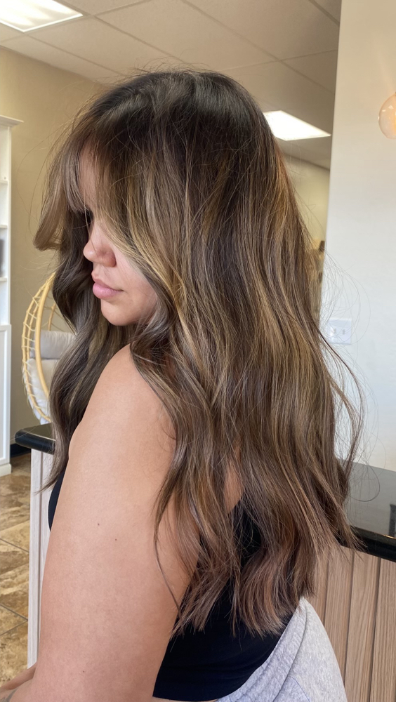 Reverse Balayage/Lowlights