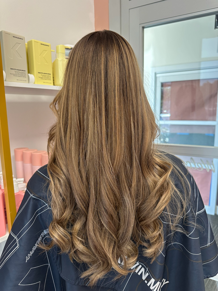 Full highlight/balayage w/color