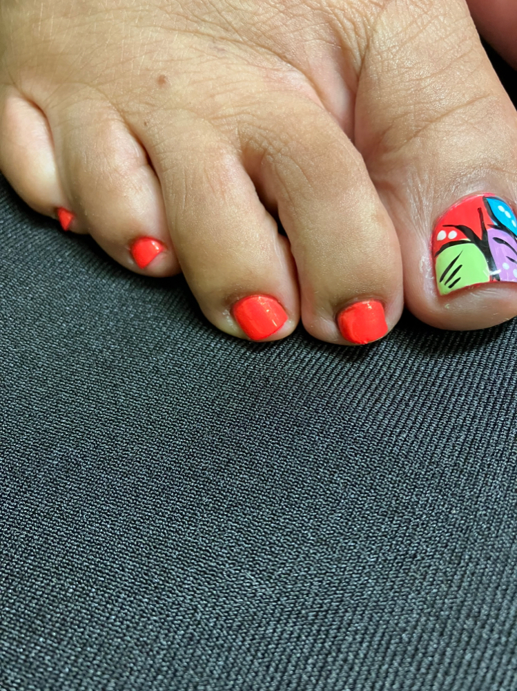 Gel Pedicure