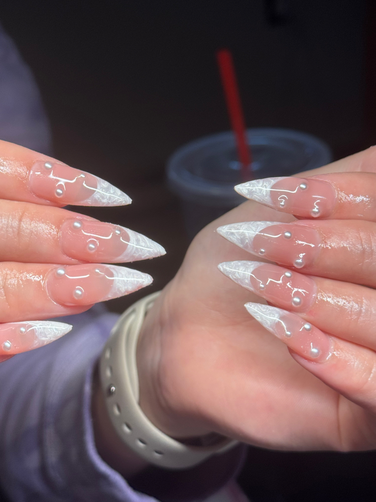 Gel-x Tier 2 Design at Nails By Alita in Cambridge, MN