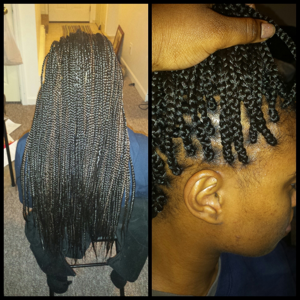 Box Braids Medium