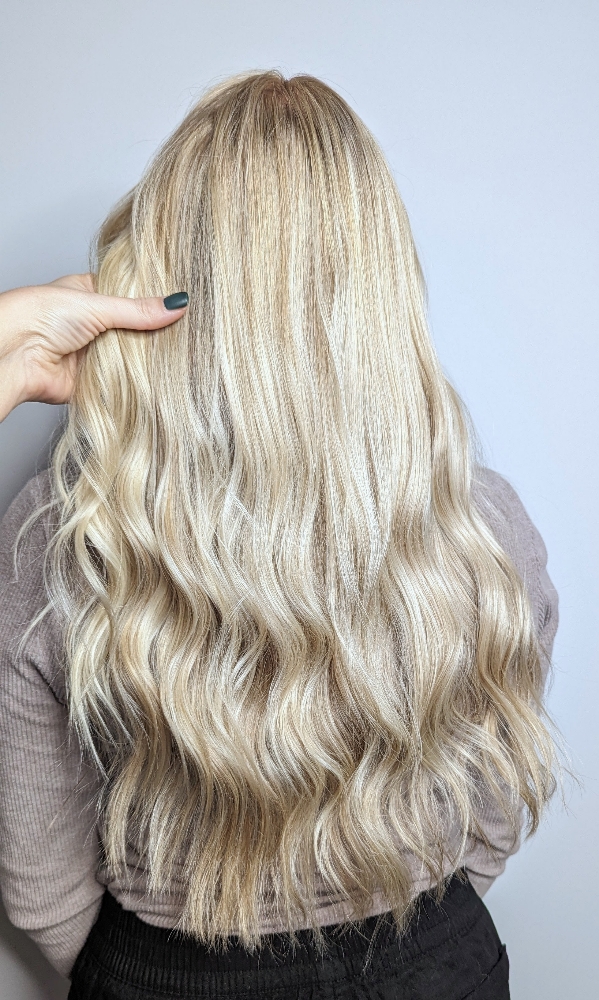 Woman's Long Haircut