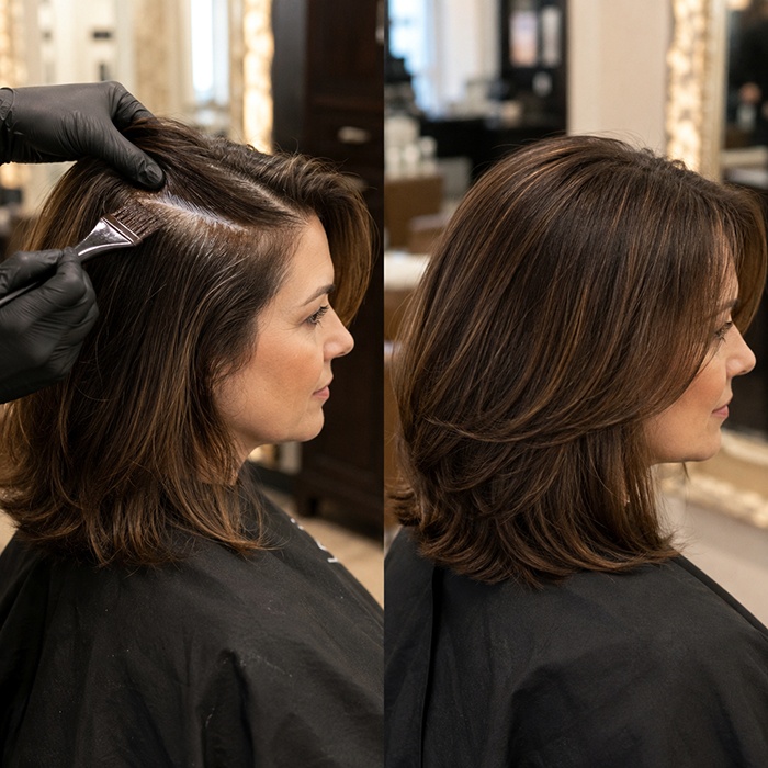 Root Touch Up at Box Office Hair in Winter Springs, FL
