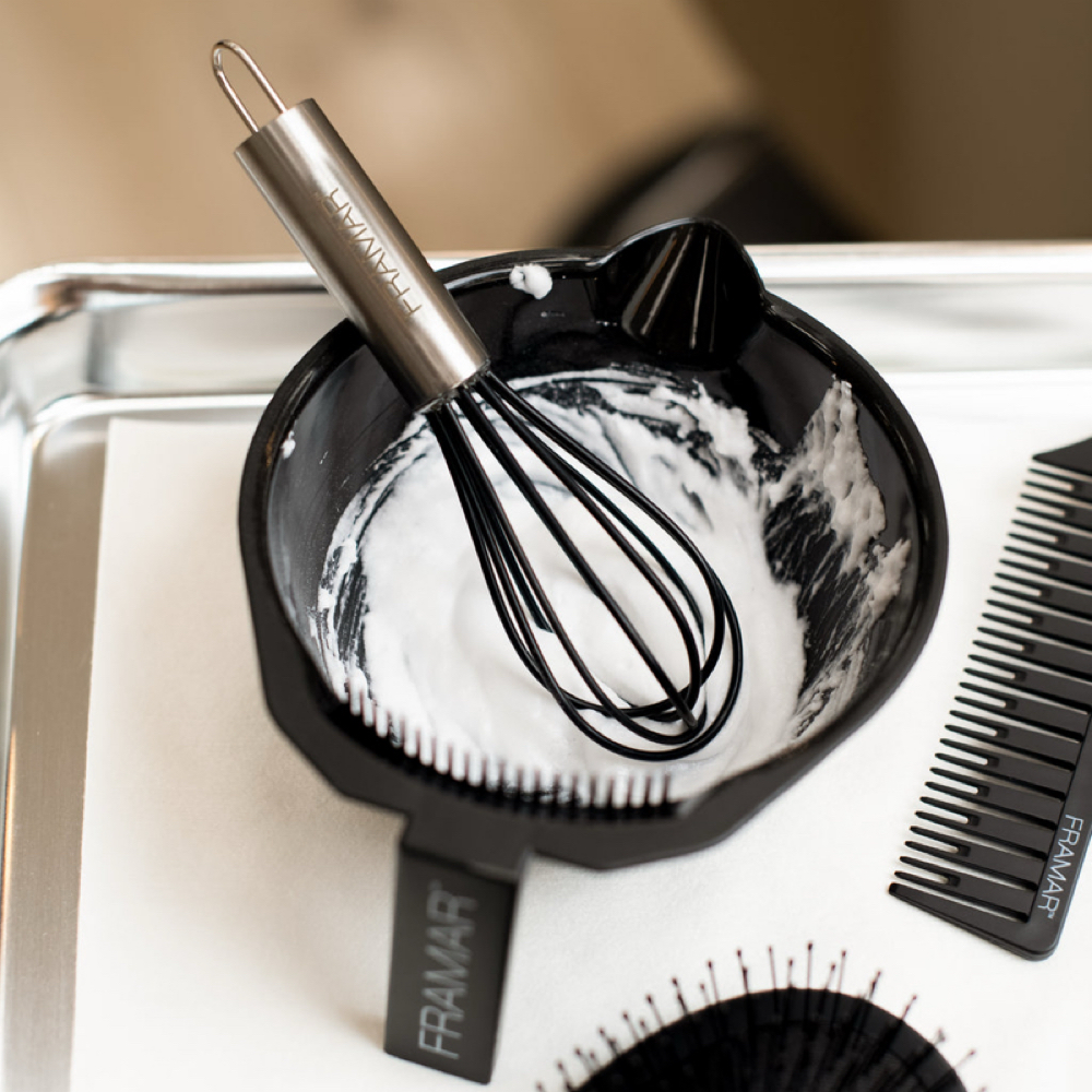 Add-on color at Ardent Salon & Barbershop in Edinburg, VA