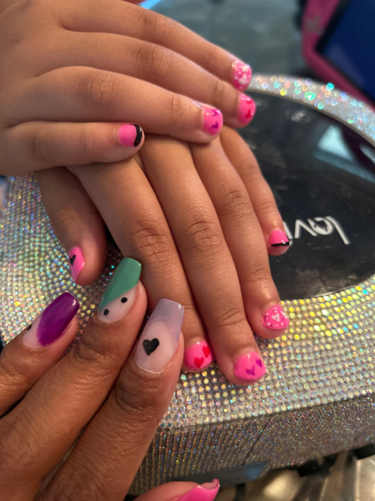 Mini Mani/w Gel Polish
