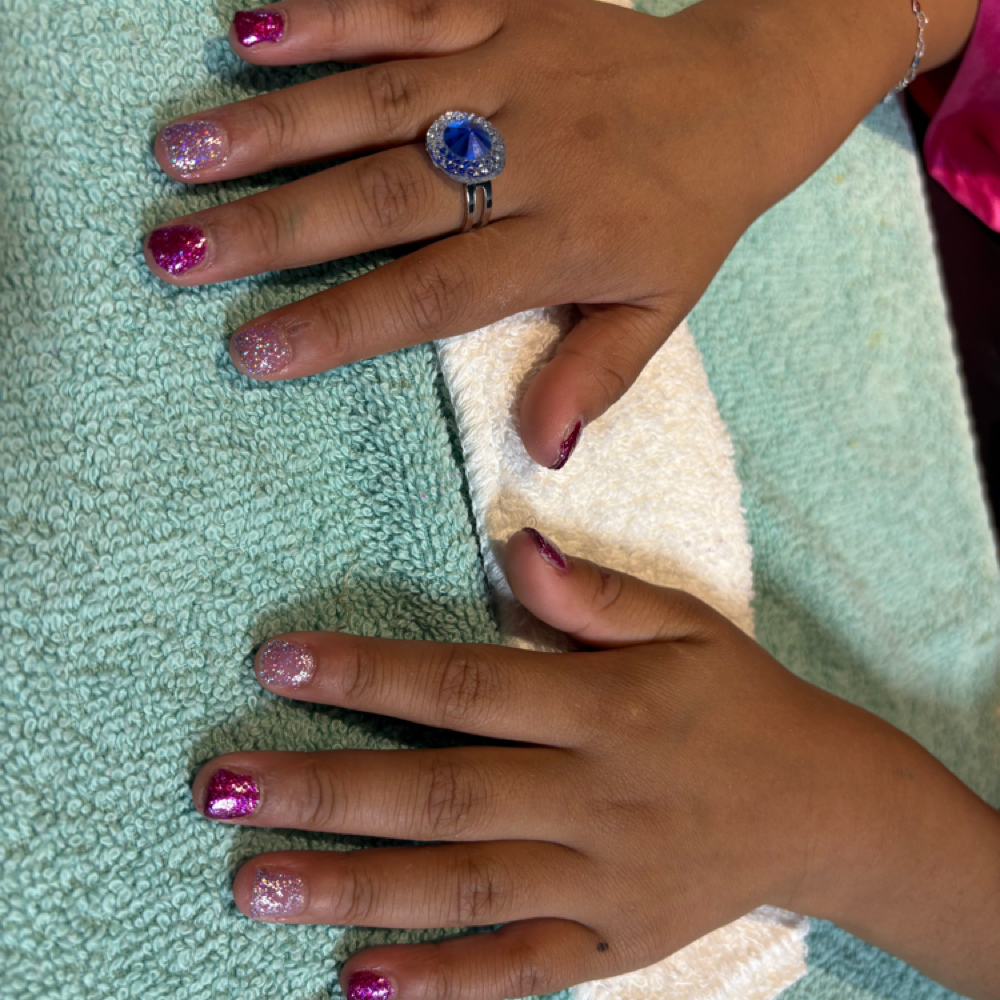 Kids Mani at Colorado Kids Salon & Spa in Longmont, CO