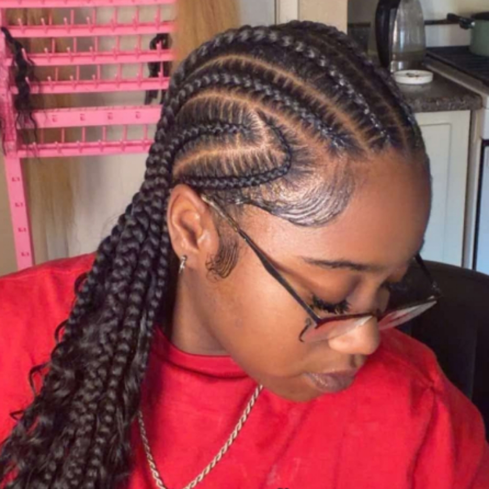 (6-8) Stitch Braids at Tanya Chamberlain in Stockton, CA