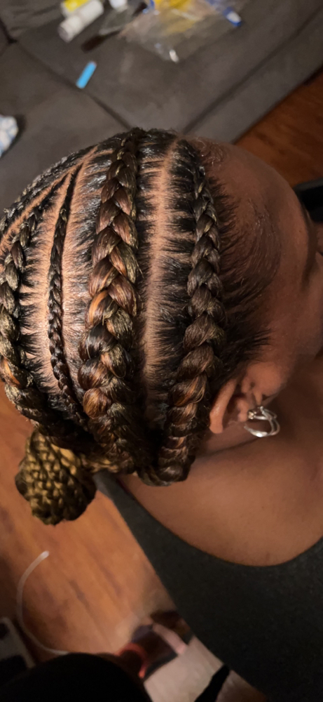 6 Feedin Cornrows