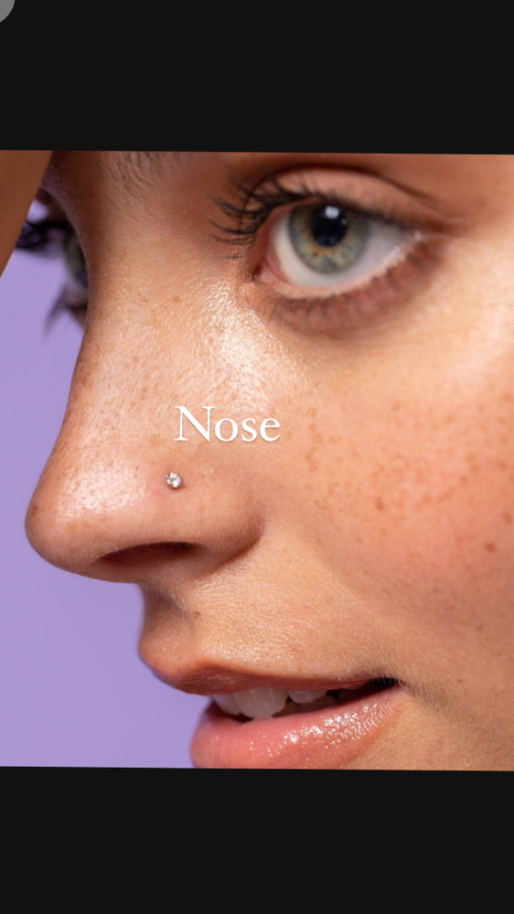 Nose Piercing at Hanna Ratliff•Enhanced Skin + Tattoo in Bucyrus, OH
