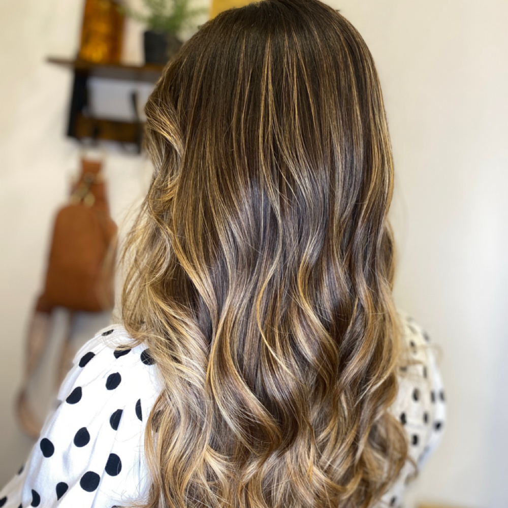 Custom Grey Coverage at Wild Roots Hair Studio in Solana Beach, CA