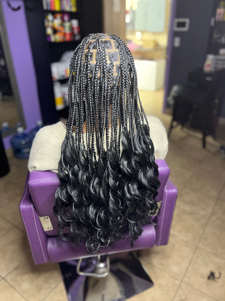 French Curl Braids