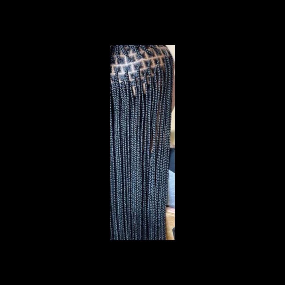 Simple Box Braids