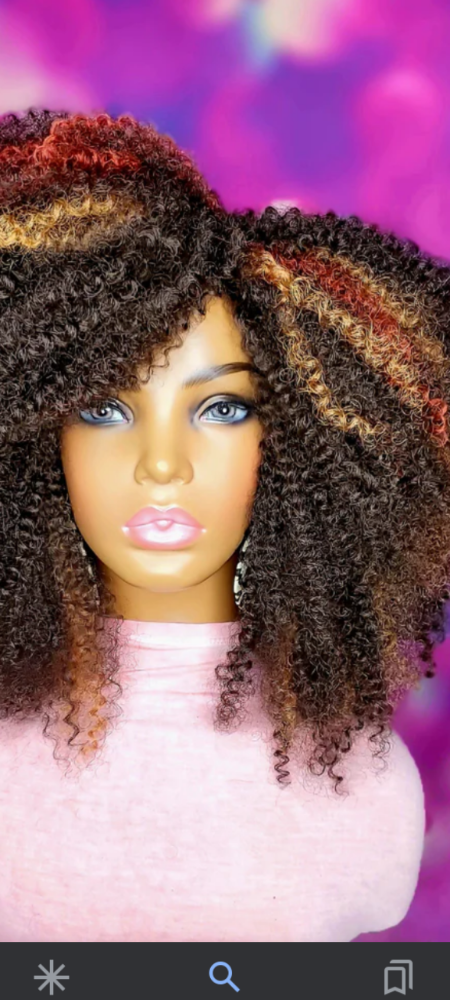 CUSTOMIZED CROCHET WIGS
