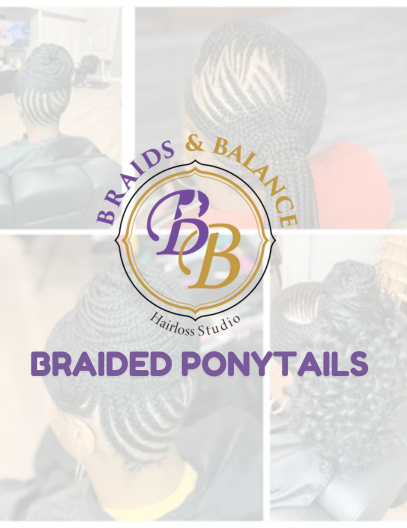 Braided Ponytails