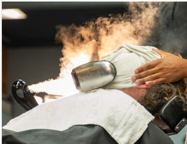 Men's skin rejuvenation facial