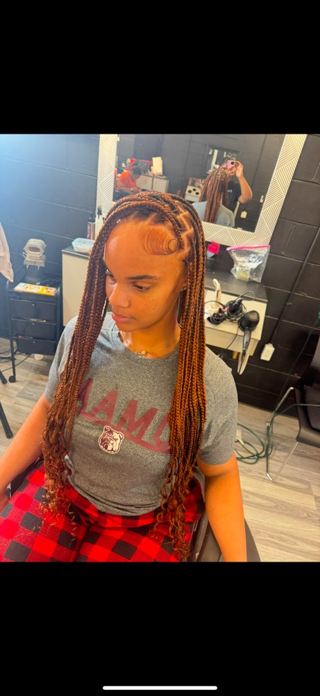 Medium  Knotless Braids