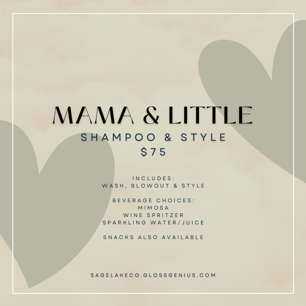 Mama & Little Shampoo & Style