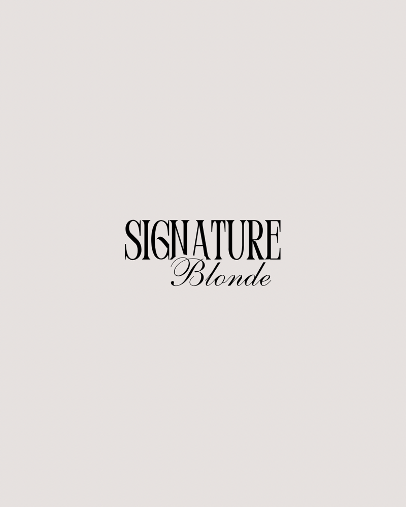Signature Full Foil // Color Only