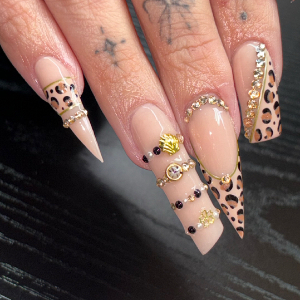 Sculpted Acrylic Fullset XL at Vibe Salon in Reno, NV