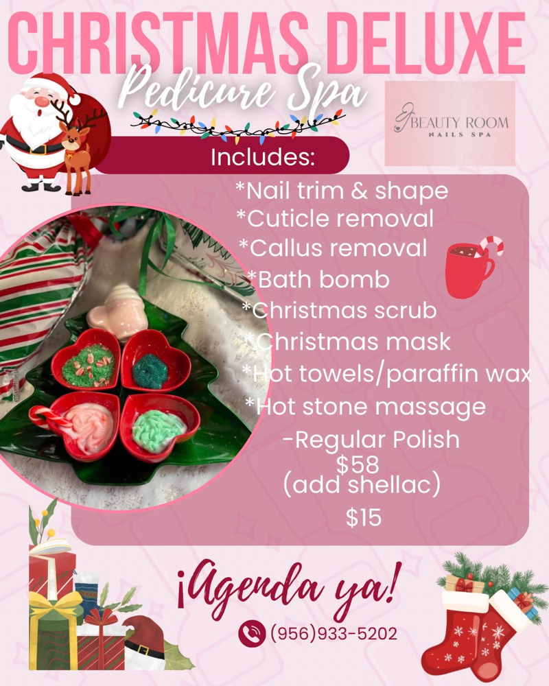 Christmas Vibes Pedicure