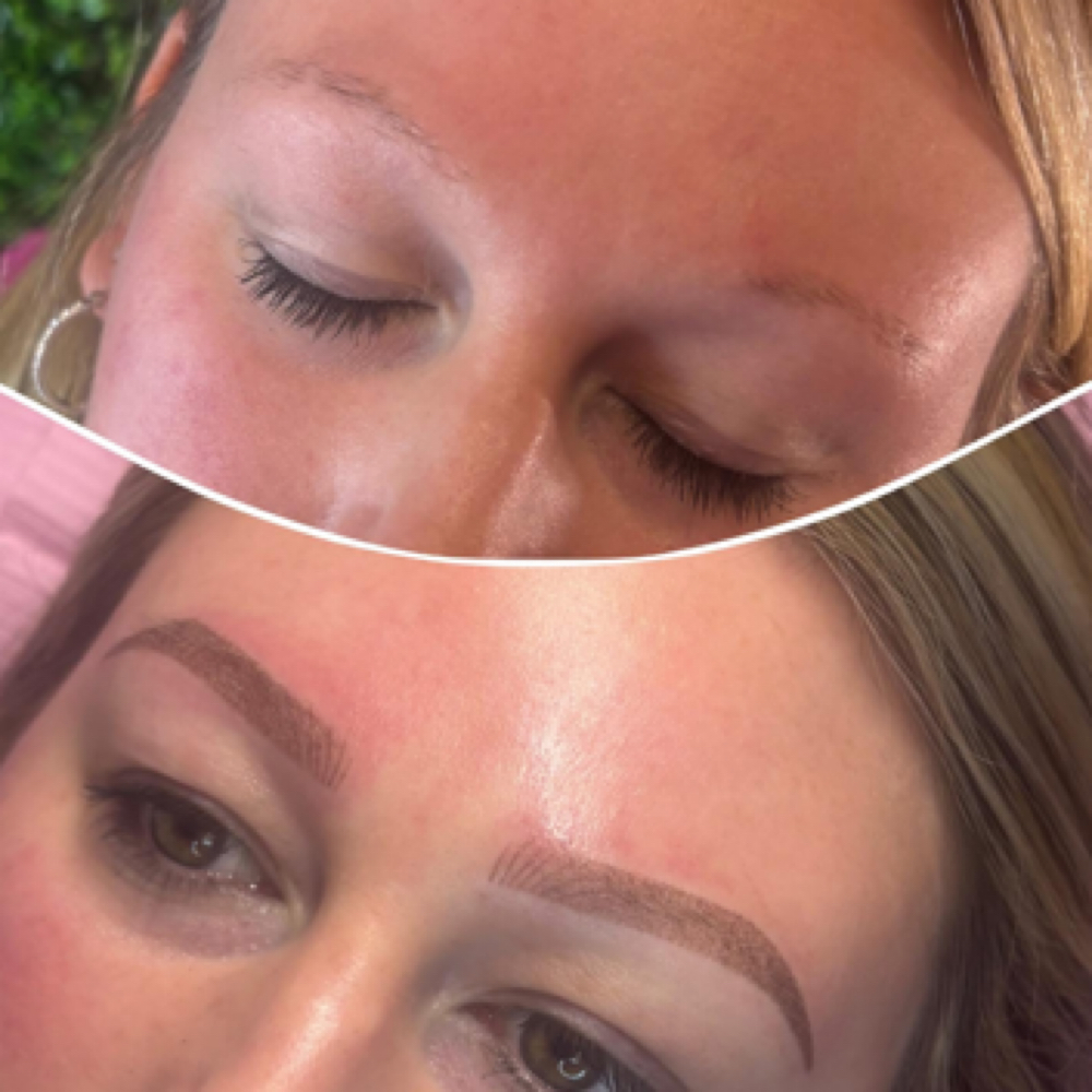 Combo Brows (Microbladed&Shaded) at Shaded By Chante in Decatur, IL