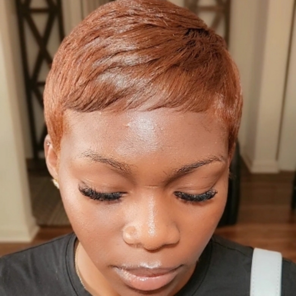 Single Process Color Retouch at Gen'es sais Coif in Baltimore, MD