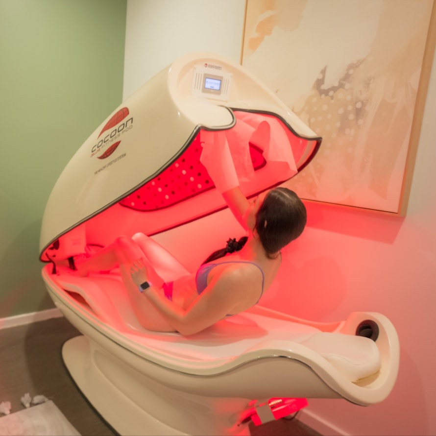 Cocoon Pod at SKIN Sun•Spray•Spa in Katy, TX