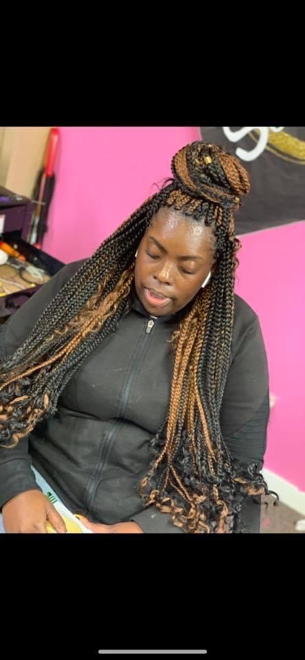 Goddess Box Braids