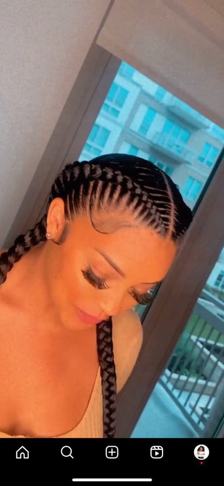 2 Cornrows