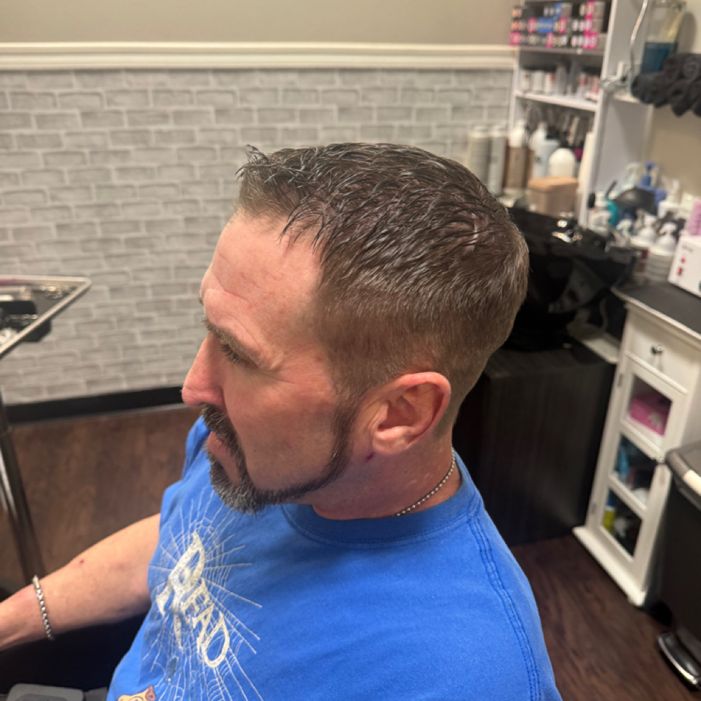 Mens Hair Cut at Sarah’s Hair Studio in Longmont, CO