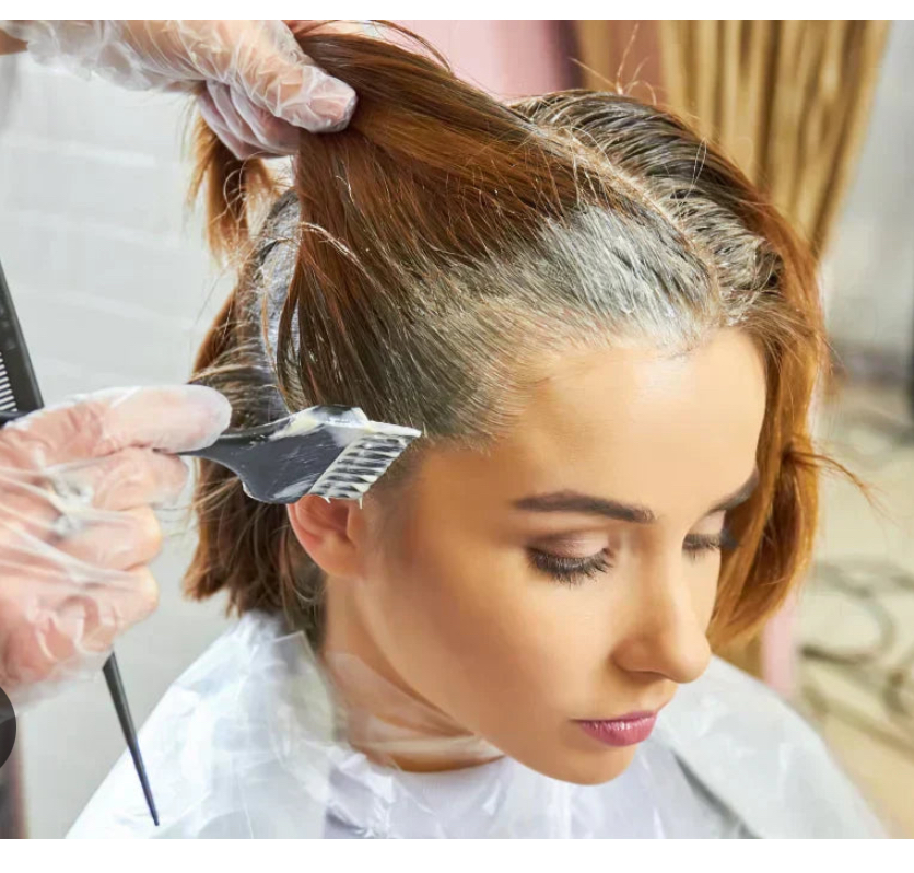 COLOR ROOT TOUCH UP + BLOWDRY