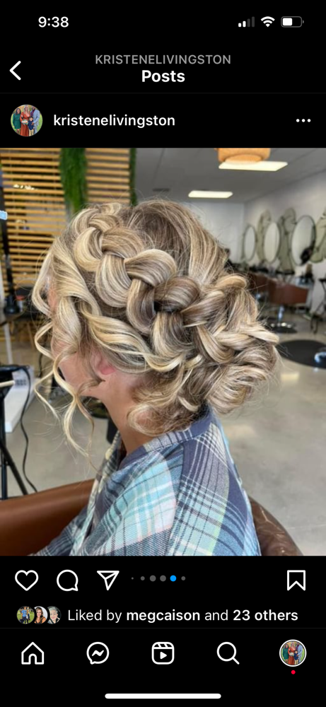 Updo/Formal Styling