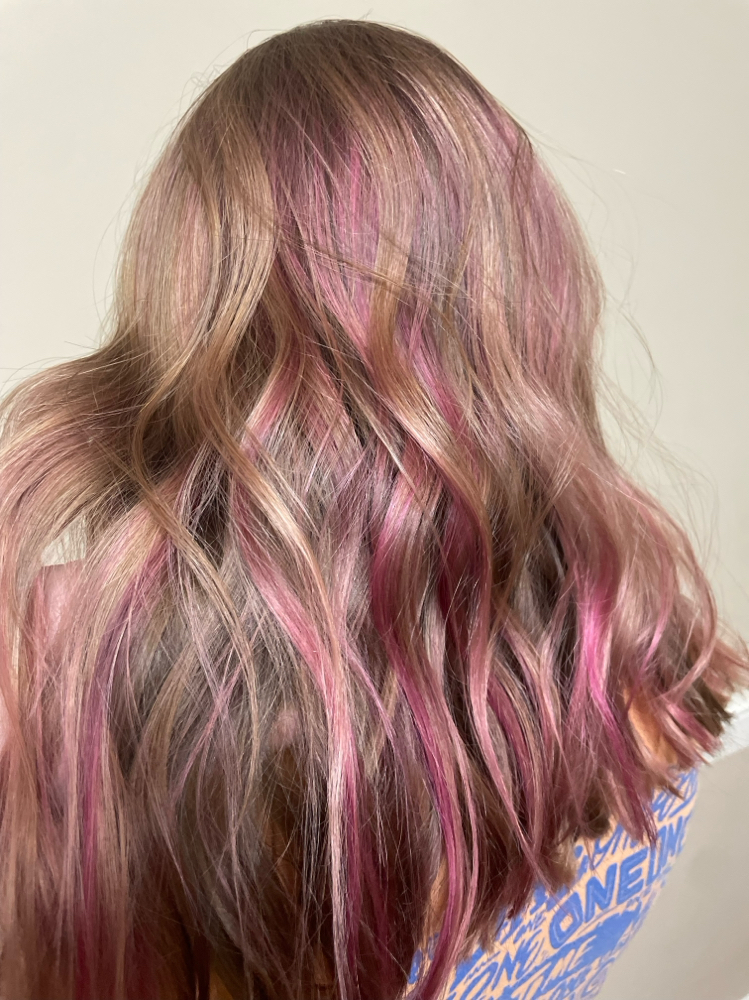 Peekaboo Vivids For Blondes