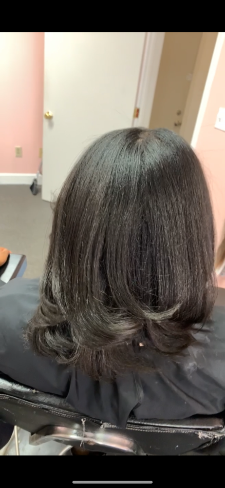 Silk Press W/ Trim And Style