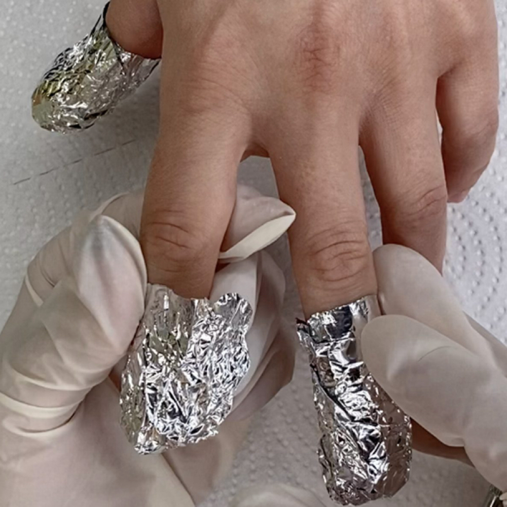 Foregin Removal (Not My Work) at NailedxShelby in Bedford, PA